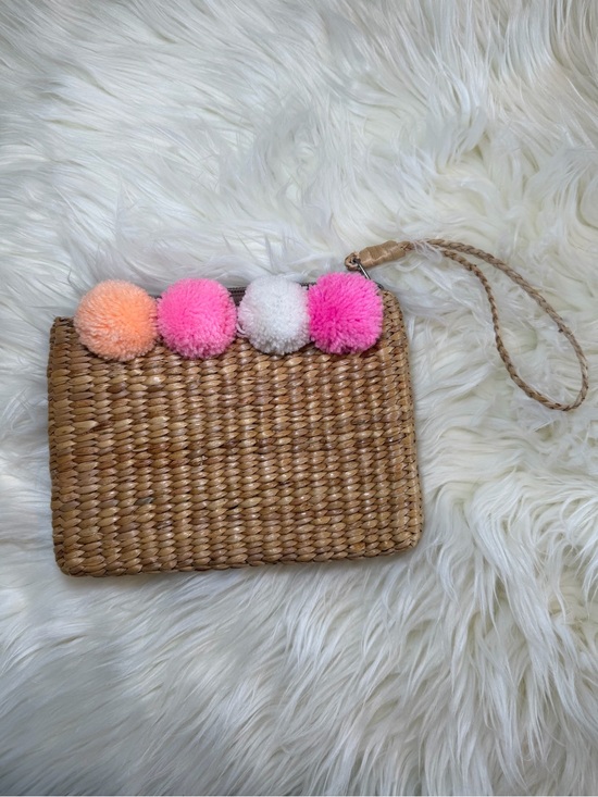 Sea & Grass Handbags - The Seagrass Eva Clutch - Sea & Grass Woven Wristlet